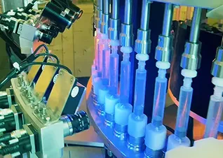 Автоматическая инспекционная машина предварительно наполненных шприцев